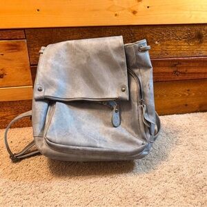 Chic Women's Gray Backpack